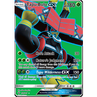 Tapu Bulu GX 130/147 SM Burning Shadows Ultra Rare Full Art Holo Pokemon Card NEAR MINT TCG