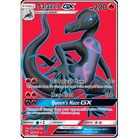 Salazzle GX 132/147 SM Burning Shadows Ultra Rare Full Art Holo Pokemon Card NEAR MINT TCG