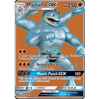 Machamp GX 135/147 SM Burning Shadows Ultra Rare Full Art Holo Pokemon Card NEAR MINT TCG