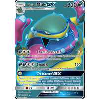 Alolan Muk GX 138/147 SM Burning Shadows Ultra Rare Full Art Holo Pokemon Card NEAR MINT TCG