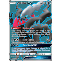 Darkrai GX 139/147 SM Burning Shadows Ultra Rare Full Art Holo Pokemon Card NEAR MINT TCG