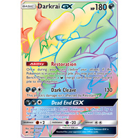 Darkrai GX 158/147 SM Burning Shadows Hyper Rare Full Art Holo Pokemon Card NEAR MINT TCG