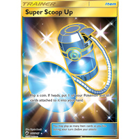 Super Scoop Up 166/147 SM Burning Shadows Secret Rare Full Art Holo Pokemon Card NEAR MINT TCG