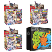 BUNDLE PALDEA EVOLVED 3x Booster Box + 1 ELITE TRAINER BOX BRAND NEW AND SEALED