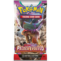 LIVE FACEBOOK/YOUTUBE/TWITCH PACK OPENING 1 PALDEA EVOLVED PACK - KEEP EVERYTHING