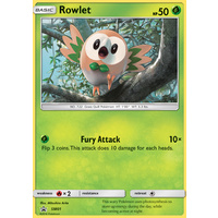 Rowlet SM01 Black Star Promo Pokemon Card NEAR MINT TCG