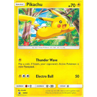 Pikachu SM004 Black Star Promo Pokemon Card NEAR MINT TCG