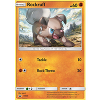 Rockruff SM06 Black Star Promo Pokemon Card NEAR MINT TCG