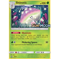 Shiinotic SM10 Black Star Promo Pokemon Card NEAR MINT TCG