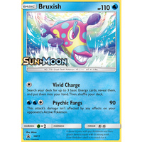 Bruxish SM11 Black Star Promo Pokemon Card NEAR MINT TCG