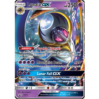 Lunala GX SM17 Black Star Promo Pokemon Card NEAR MINT TCG