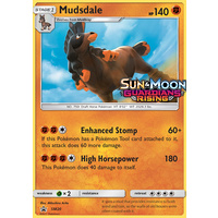 Mudsdale SM20 Black Star Promo Pokemon Card NEAR MINT TCG