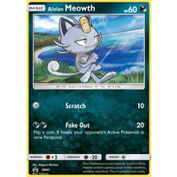 Alolan Meowth SM43 Black Star Promo Pokemon Card NEAR MINT TCG