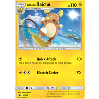Alolan Raichu SM65 Black Star Promo Pokemon Card NEAR MINT TCG
