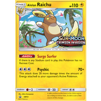 Alolan Raichu SM72 Black Star Promo Pokemon Card NEAR MINT TCG