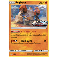 Regirock SM74 Black Star Promo Pokemon Card NEAR MINT TCG