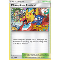 Champions Festival SM78 Black Star Promo Pokemon Card NEAR MINT TCG