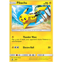 Pikachu SM81 Black Star Promo Pokemon Card NEAR MINT TCG