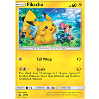 Pikachu SM86 Black Star Promo Pokemon Card NEAR MINT TCG