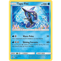Tapu Fini SM92 Black Star Promo Pokemon Card NEAR MINT TCG