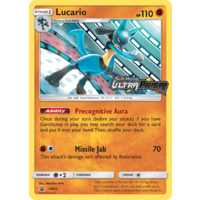 Lucario SM95 Black Star Promo Pokemon Card NEAR MINT TCG