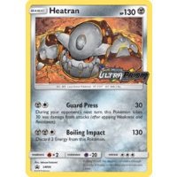 Heatran SM96 Black Star Promo Pokemon Card NEAR MINT TCG