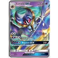 Lunala GX SM103 Black Star Promo Pokemon Card NEAR MINT TCG