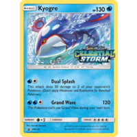 Kyogre SM129 Black Star Promo Pokemon Card NEAR MINT TCG