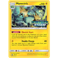 Manectric SM130 Black Star Promo Pokemon Card NEAR MINT TCG