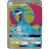 Salamence GX SM139 Black Star Promo Pokemon Card NEAR MINT TCG