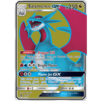 Salamence GX SM139 Black Star Promo Pokemon Card NEAR MINT TCG