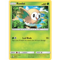 Rowlet SM153 Black Star Promo Pokemon Card NEAR MINT TCG