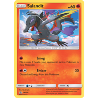 Salandit SM154 Black Star Promo Pokemon Card NEAR MINT TCG
