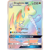 Dragonite GX SM156 Black Star Promo Pokemon Card NEAR MINT TCG