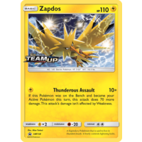 Zapdos SM159 Black Star Promo Pokemon Card NEAR MINT TCG