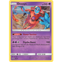 Deoxys SM164 Black Star Promo Pokemon Card NEAR MINT TCG