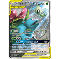 Celebi & Venusaur GX SM167 Black Star Promo Pokemon Card NEAR MINT TCG