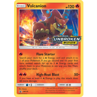 Volcanion SM179 Holo Prerelease Black Star Promo Pokemon Card NEAR MINT TCG