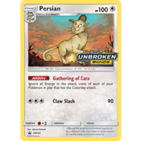 Persian SM182 Black Star Promo Pokemon Card NEAR MINT TCG