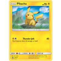 Pikachu SM183 Black Star Promo Pokemon Card NEAR MINT TCG