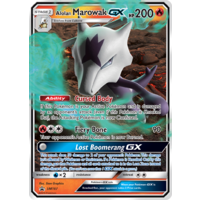 Alolan Marowak GX SM187 Black Star Promo Pokemon Card NEAR MINT TCG