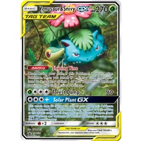 Venusaur & Snivy GX SM229 Black Star Promo Pokemon Card NEAR MINT TCG