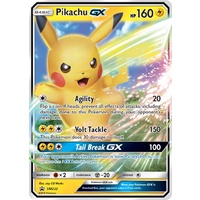 Pikachu GX SM232 Black Star Promo Pokemon Card NEAR MINT TCG