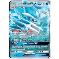 Alolan Sandslash GX SM236 Black Star Promo Pokemon Card NEAR MINT TCG