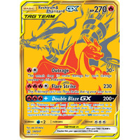 Reshiram & Charizard GX SM247 Black Star Promo Pokemon Card NEAR MINT TCG