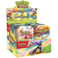 SEALED CASE VIBRANT PALDEA MINI TINS BRAND NEW AND SEALED 20 packs total 