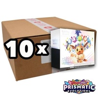 SEALED CASE 10X Pokemon Prismatic Evolutions Elite Trainer Boxes BRAND NEW AND SEALED