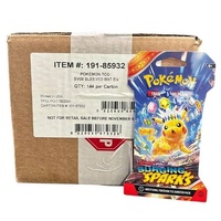 Pokemon SV SURGING SPARKS Sealed Blister Case 144 PACKS BRAND NEW AND SEALED TCG