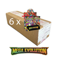 PRE ORDER Pokemon MEGA EVOLUTIONS Sealed Booster Case (216 PACKS) BRAND NEW AND SEALED TCG