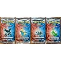 Pokemon ex Ruby and Sapphire Booster Pack Artwork Set STILL SEALED